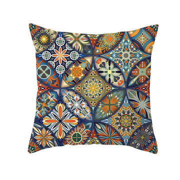 Mandala Printing Decorative Pillowcase