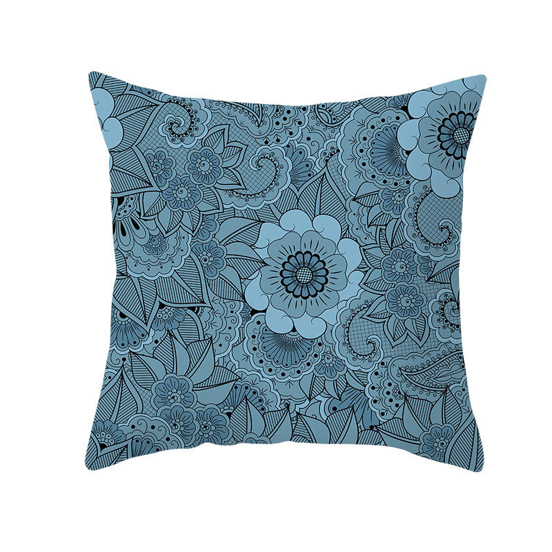 Mandala Printing Decorative Pillowcase