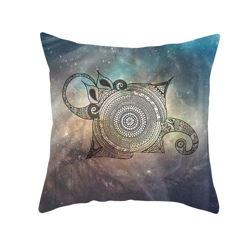 Mandala Printing Decorative Pillowcase