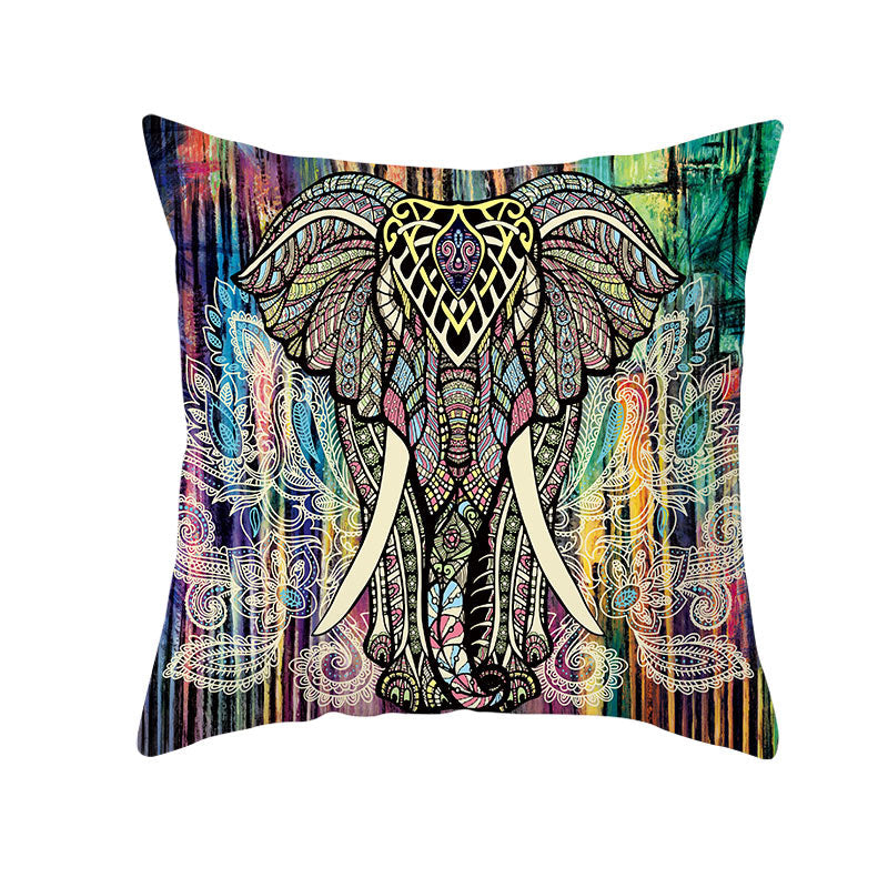Mandala Printing Decorative Pillowcase
