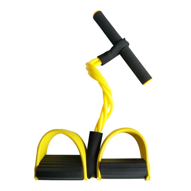 Four Resistance Band Elastic Workout Rope