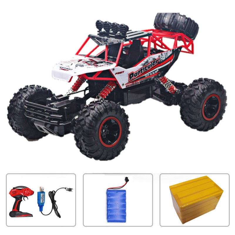 4WD RC Car with LED Lights 2.4G Radio Remote Control