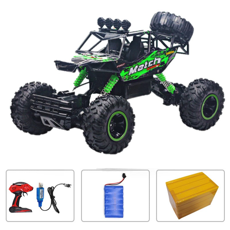 4WD RC Car with LED Lights 2.4G Radio Remote Control