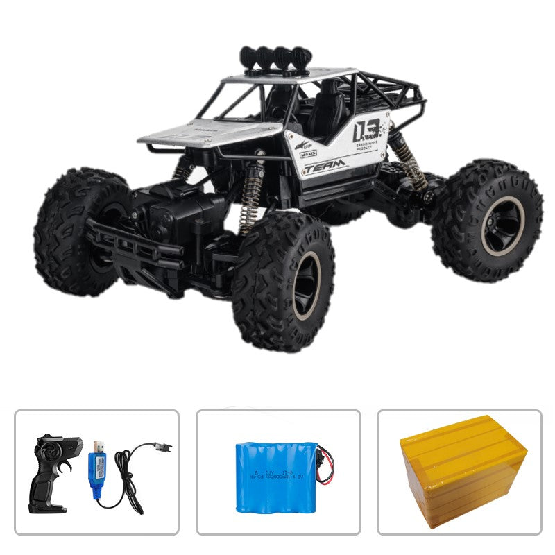 4WD RC Car with LED Lights 2.4G Radio Remote Control