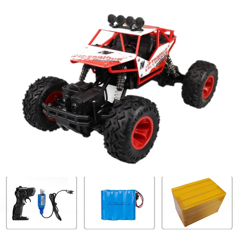 4WD RC Car with LED Lights 2.4G Radio Remote Control
