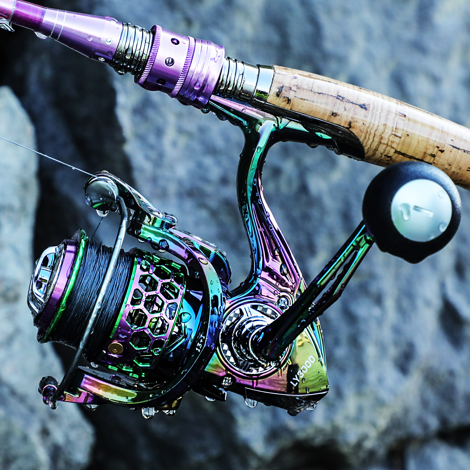 Spinning Reel Fishing High Speed Gear Ratio