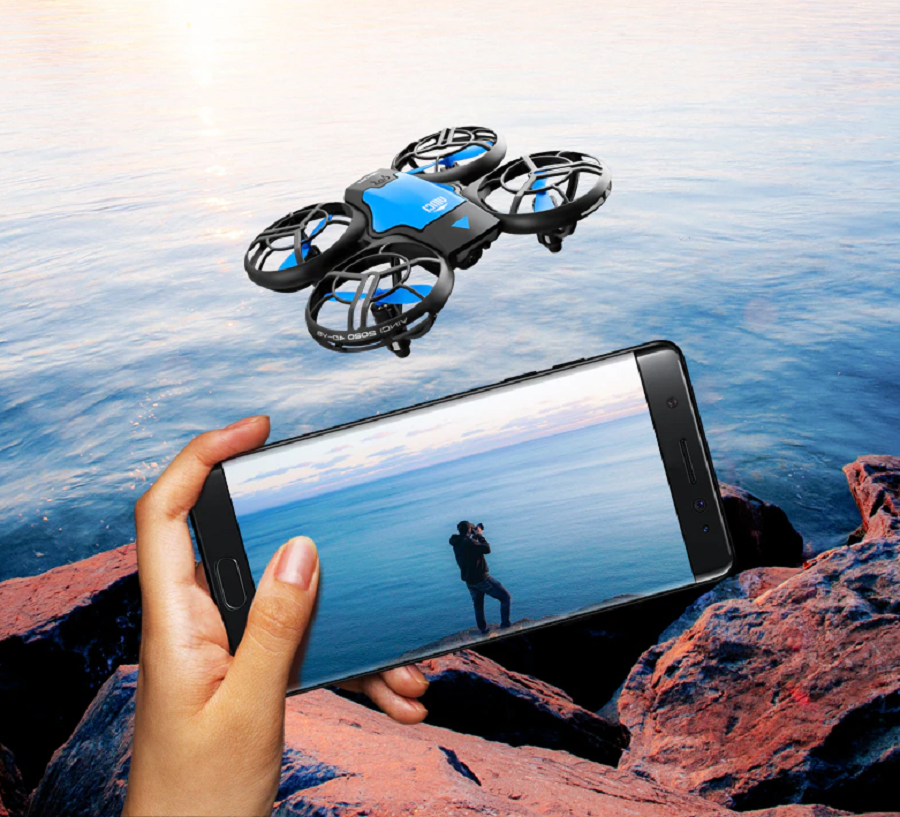 Mini Drone 4K HD Camera WiFi FPV Air Pressure Quadcopter