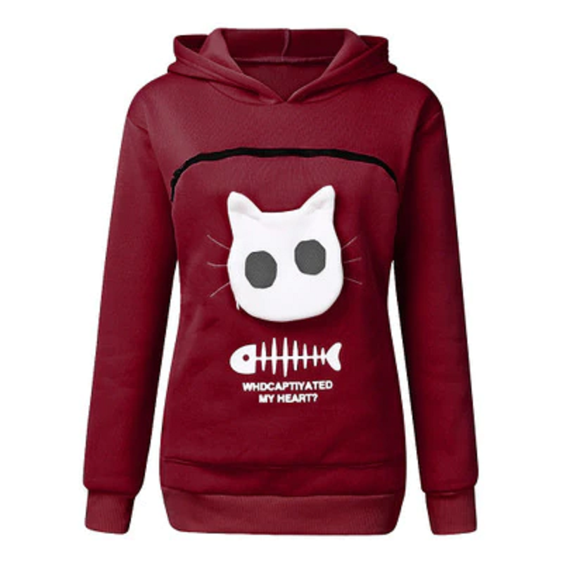 Fluffsy Cat & Dog Pouch Hoodie