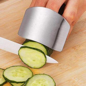 Stainless Steel Finger Protector Kitchen Knife Cutting