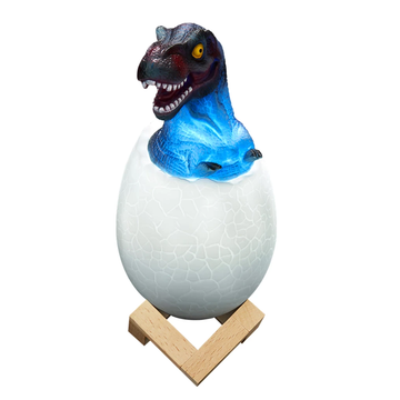 3D Printed Dinosaur Egg LED Night Lamp