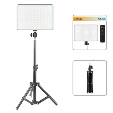 LED Video Lighting Panel 3200k-6000k Photography Remote Control for Studio Lamp