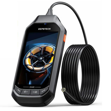 Ips Screen Digital Endoscope Inspection Semi-Rigid Snake Camera