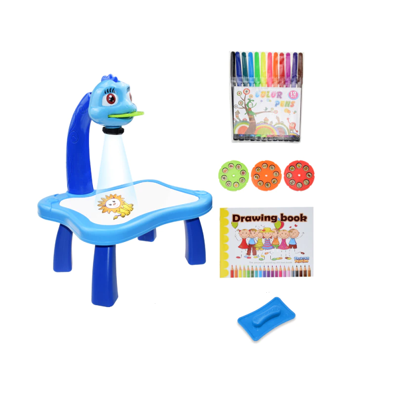 Children LED Projector Educational Learning Art Drawing Table Kids' Toys