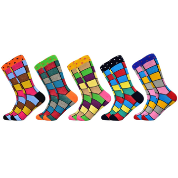 Happy Business Casual Socks for Men