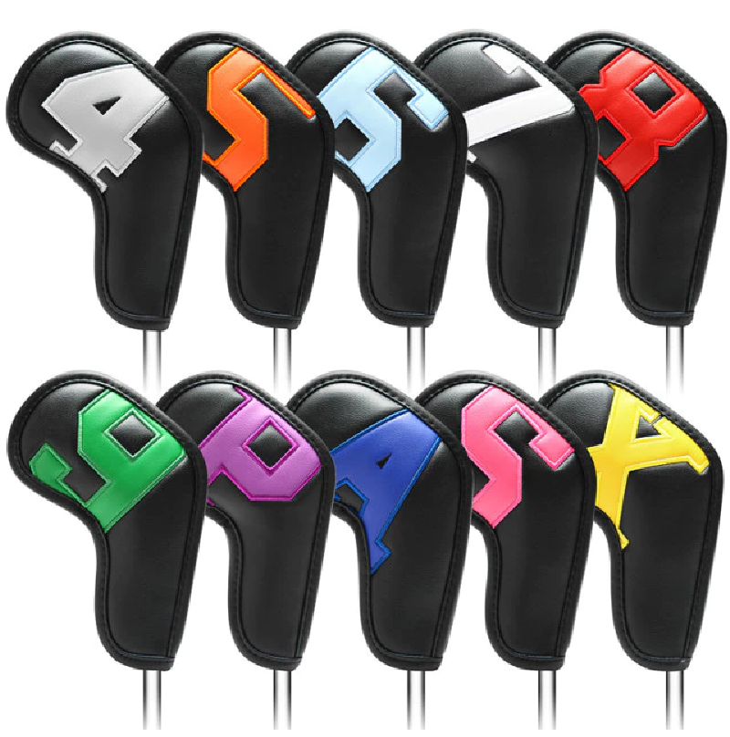 Golf Iron Head Covers Set