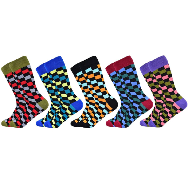 Happy Business Casual Socks for Men