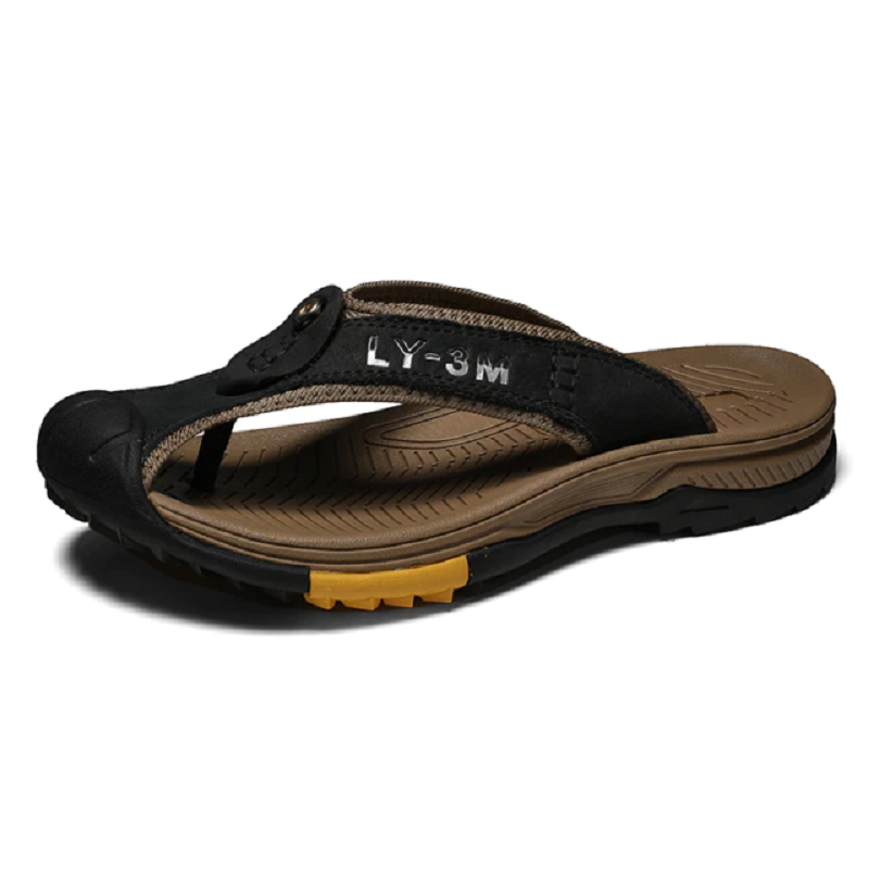 Genuine Cow Leather Men's Sandals