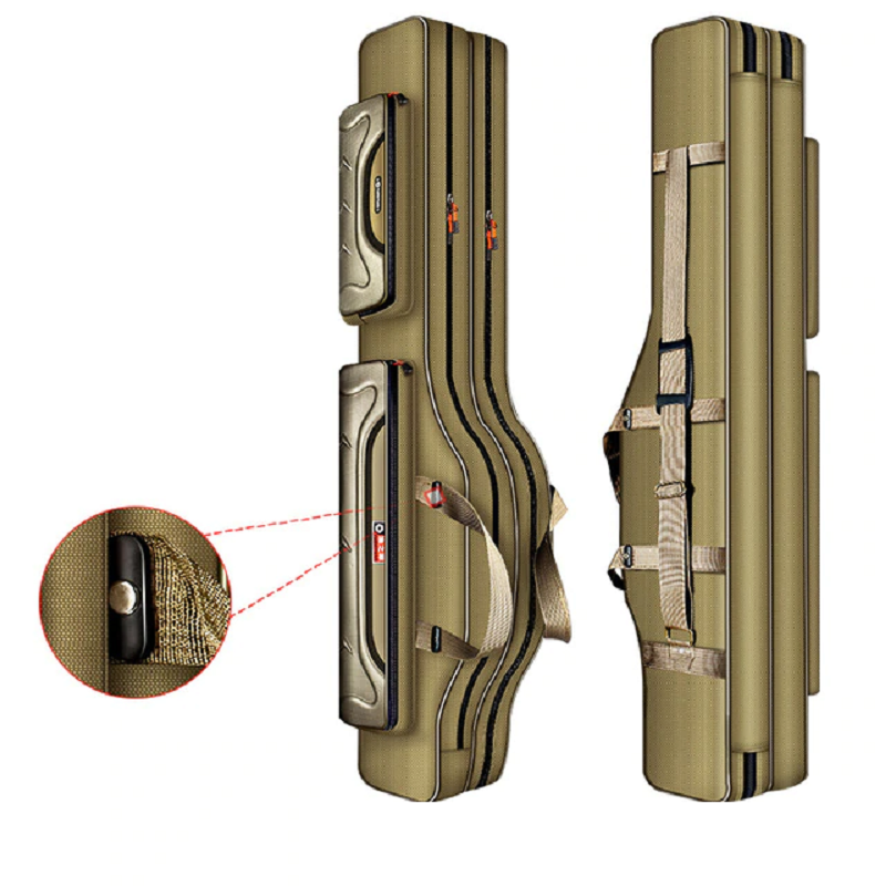 Multifunctional Fishing Rod Reel Lure Pole Storage Bag