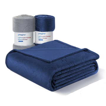 Soft Coral Fleece Blanket