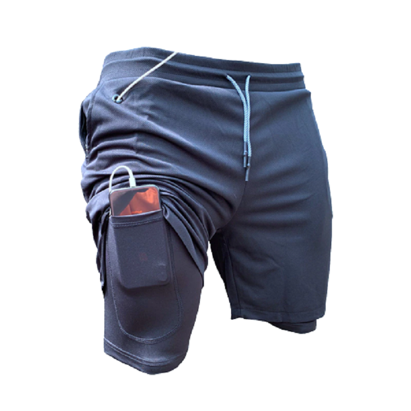 2 in 1 Men's Running Shorts