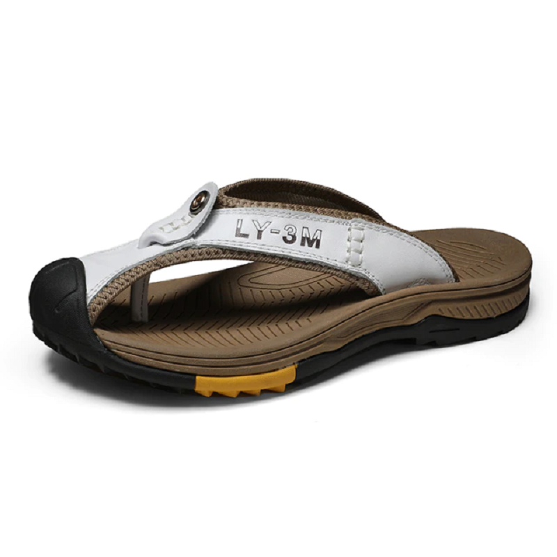 Genuine Cow Leather Men's Sandals