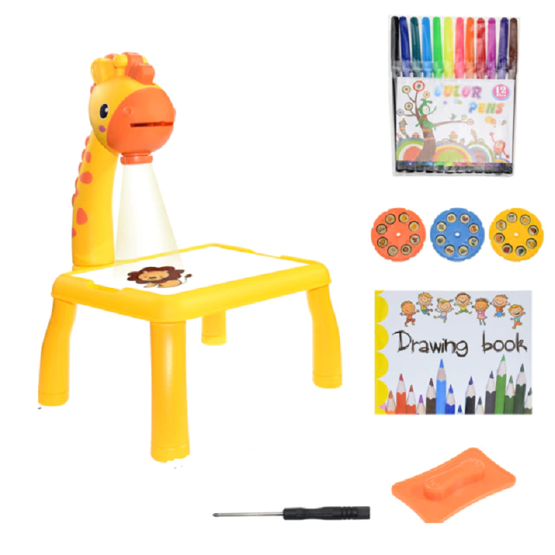 Children LED Projector Educational Learning Art Drawing Table Kids' Toys