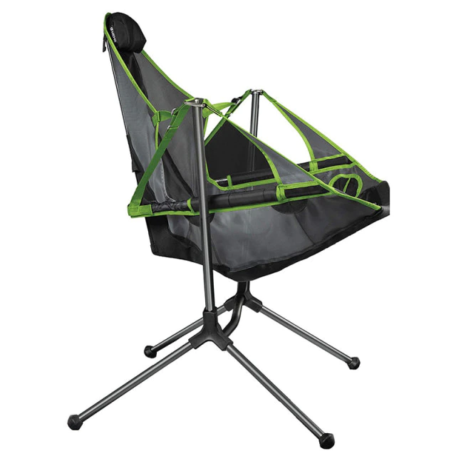 Portable Folding Camping Rocking Swing Recliner Chair