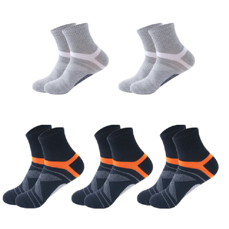 5PAIRS Cotton Men's Socks