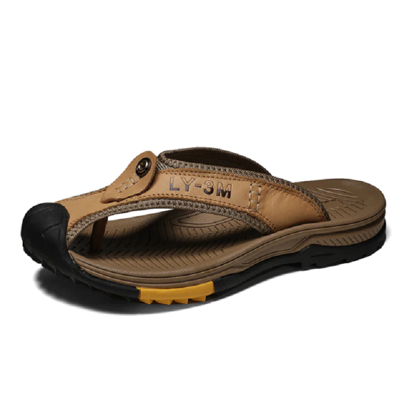 Genuine Cow Leather Men's Sandals