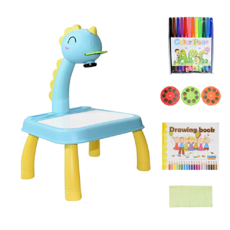 Children LED Projector Educational Learning Art Drawing Table Kids' Toys