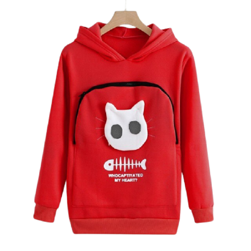 Fluffsy Cat & Dog Pouch Hoodie