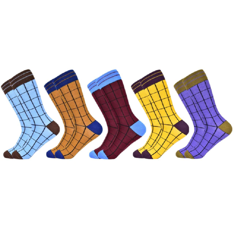 Happy Business Casual Socks for Men