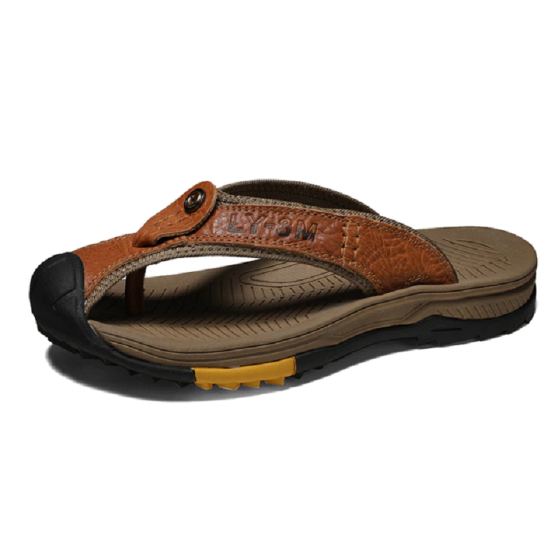 Genuine Cow Leather Men's Sandals