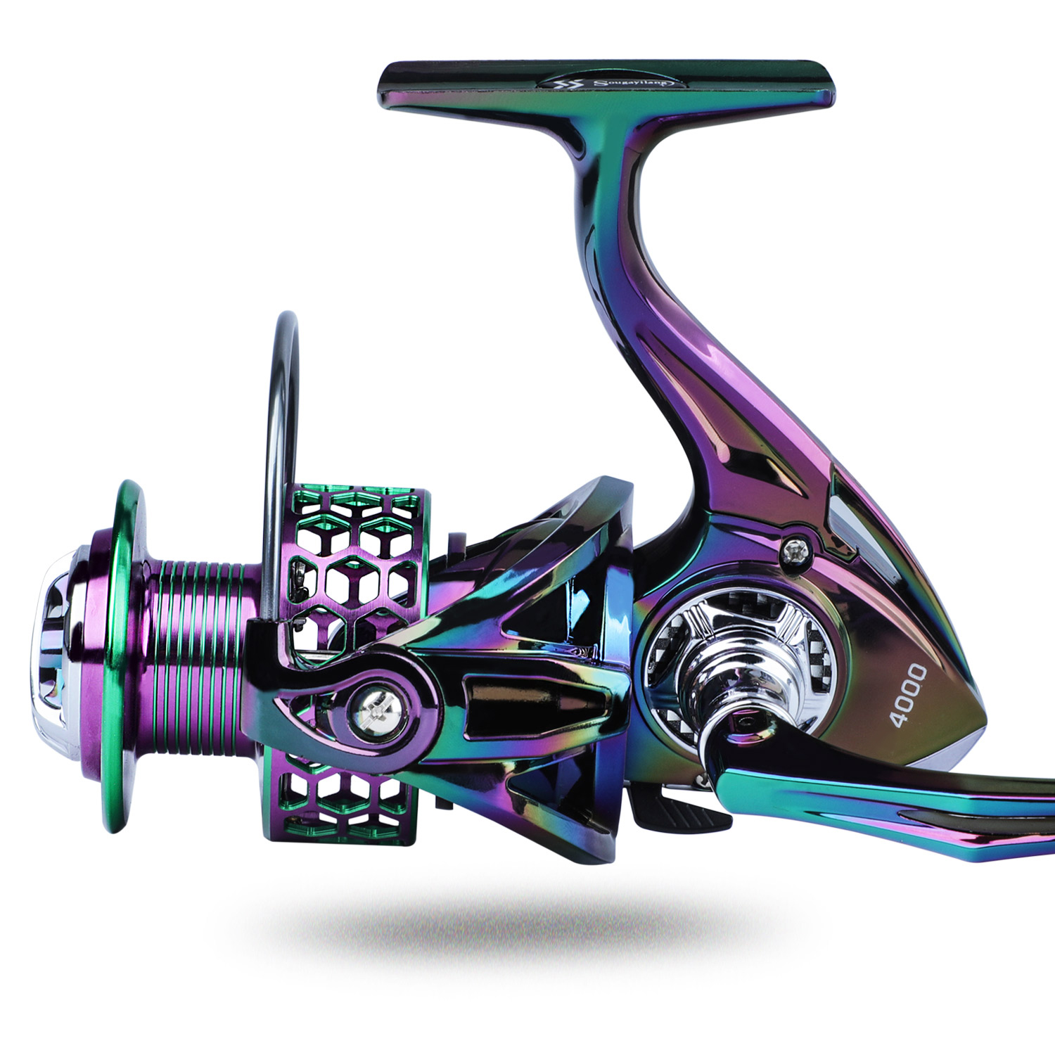 Spinning Reel Fishing High Speed Gear Ratio