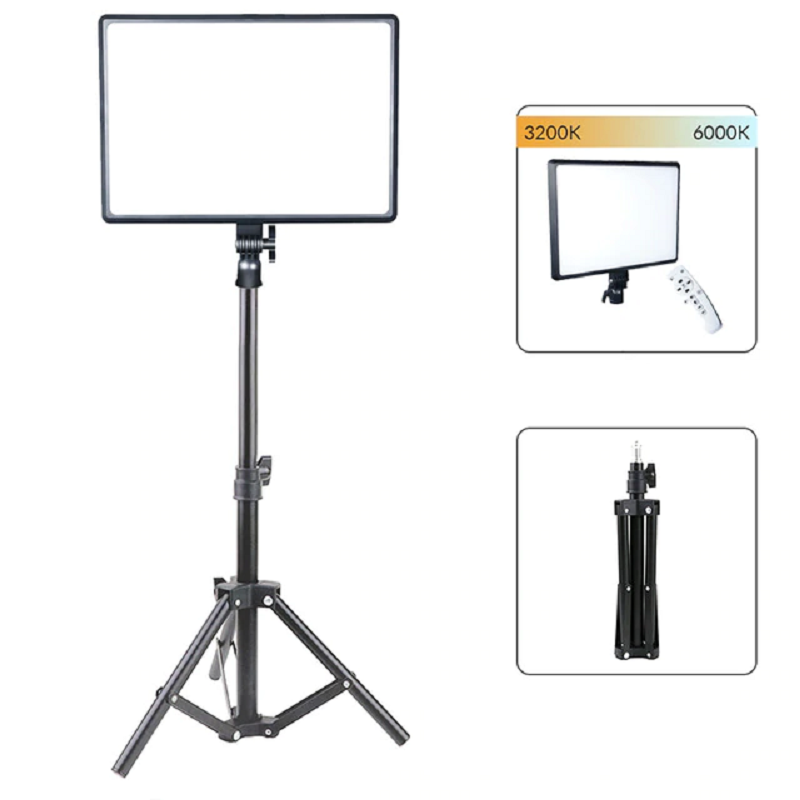 LED Video Lighting Panel 3200k-6000k Photography Remote Control for Studio Lamp
