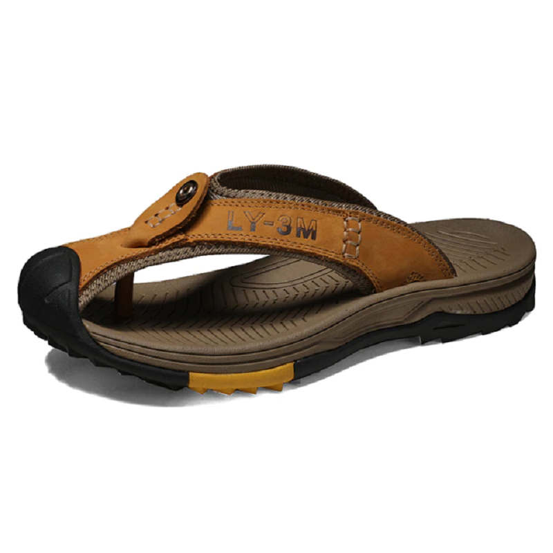 Genuine Cow Leather Men's Sandals