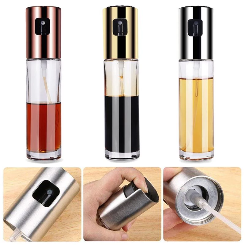 Olive Oil Dispenser and Vinegar Sprayer