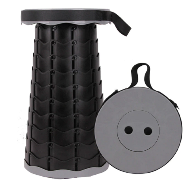 Upgraded Retractable Folding Stool