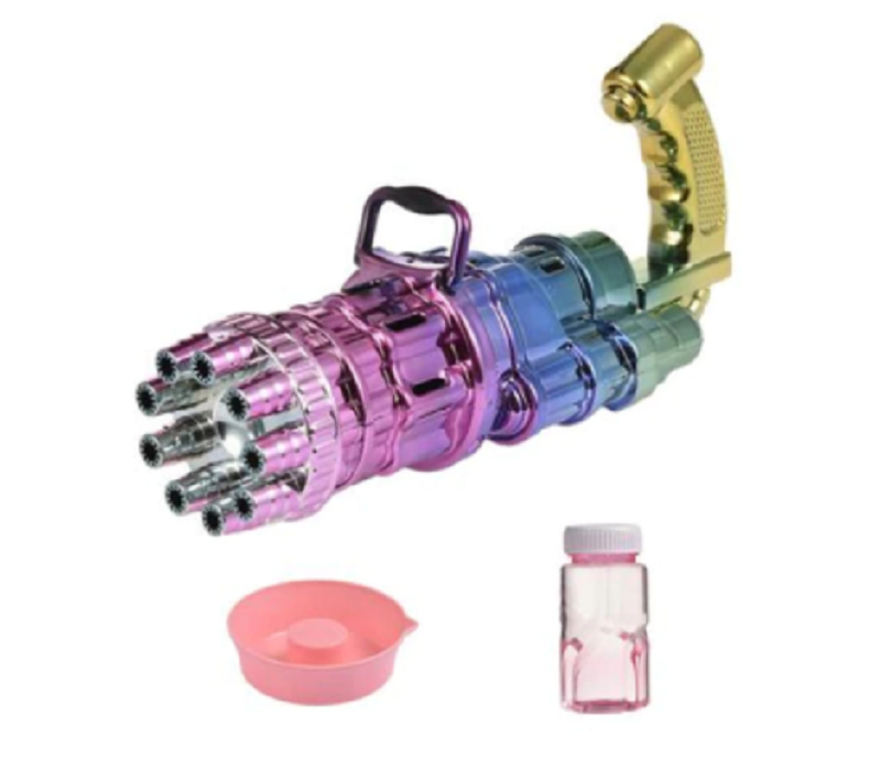 Partly Gatling Bubble Gun Toys