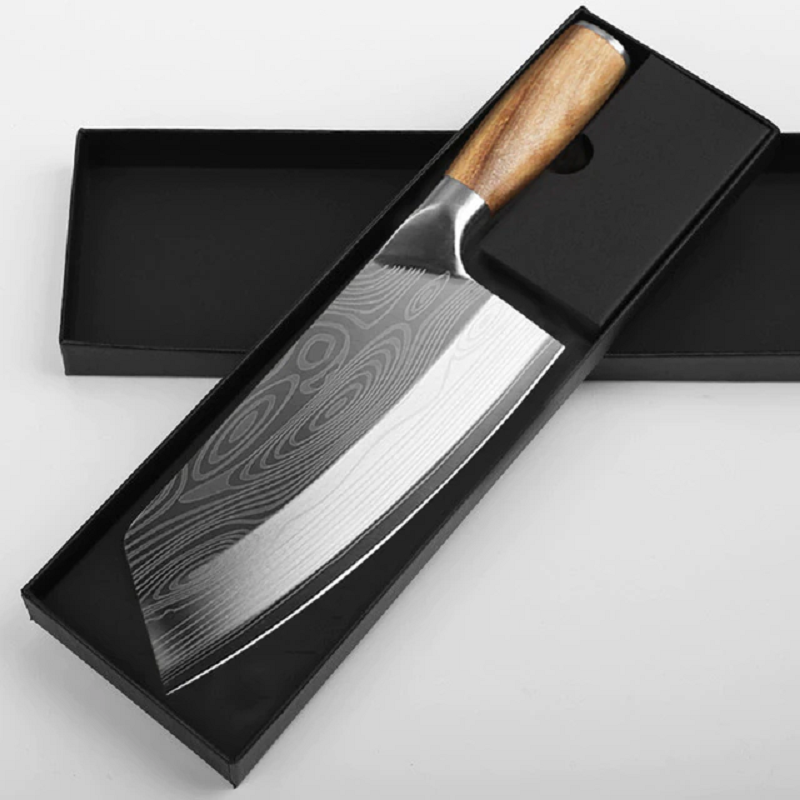 High Carbon Stainless Steel and Ergonomic Handle - Cleaver Knives