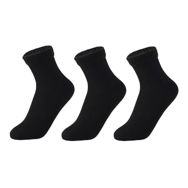 3 Pairs/set Winter Warm Thicken Thermal Nylon Socks