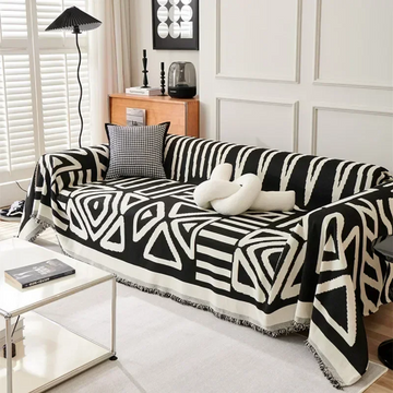 Chenille Couch Cover Minimalist Anti-Cat Scratch Dust-Proof Sofa Towel Blanket