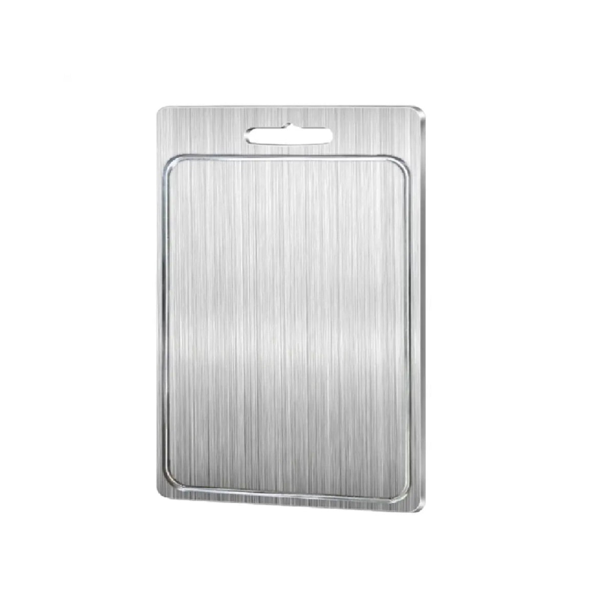 Titanium Stainless Steel Antibacterial Cutting Board - Double-Sided and Food Grade