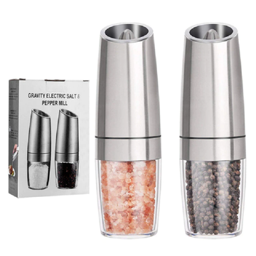 Gravity Electric Salt & Pepper Grinder Set