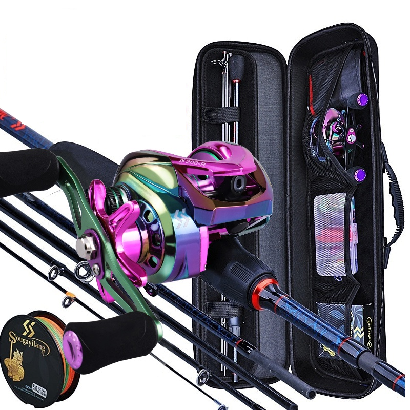 Fishing & Reels Carbon Rod with Full Kits Carrier Bag