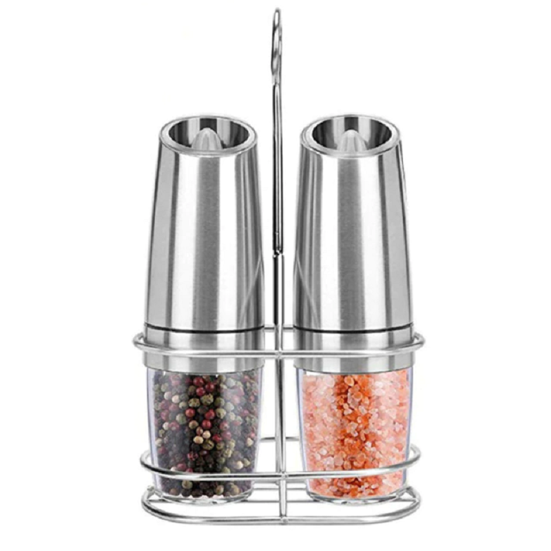 Gravity Electric Salt & Pepper Grinder Set