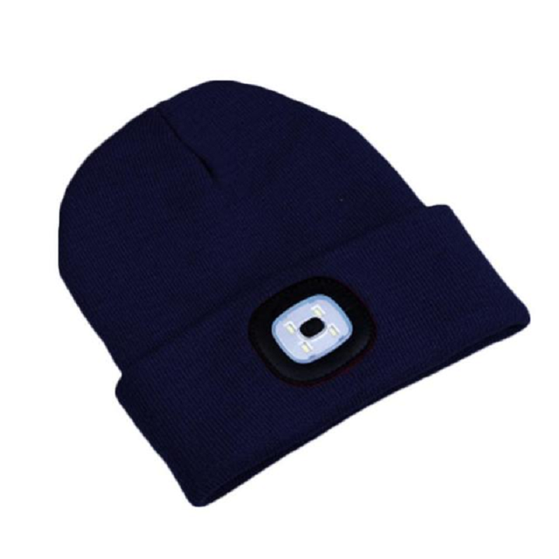 USB Rechargeable LED Beanie-Unisex