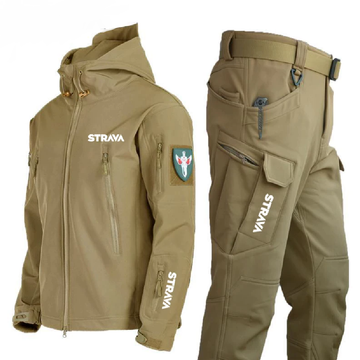 Winter Hiking Men's Jacket Pants Waterproof Suit Thermal