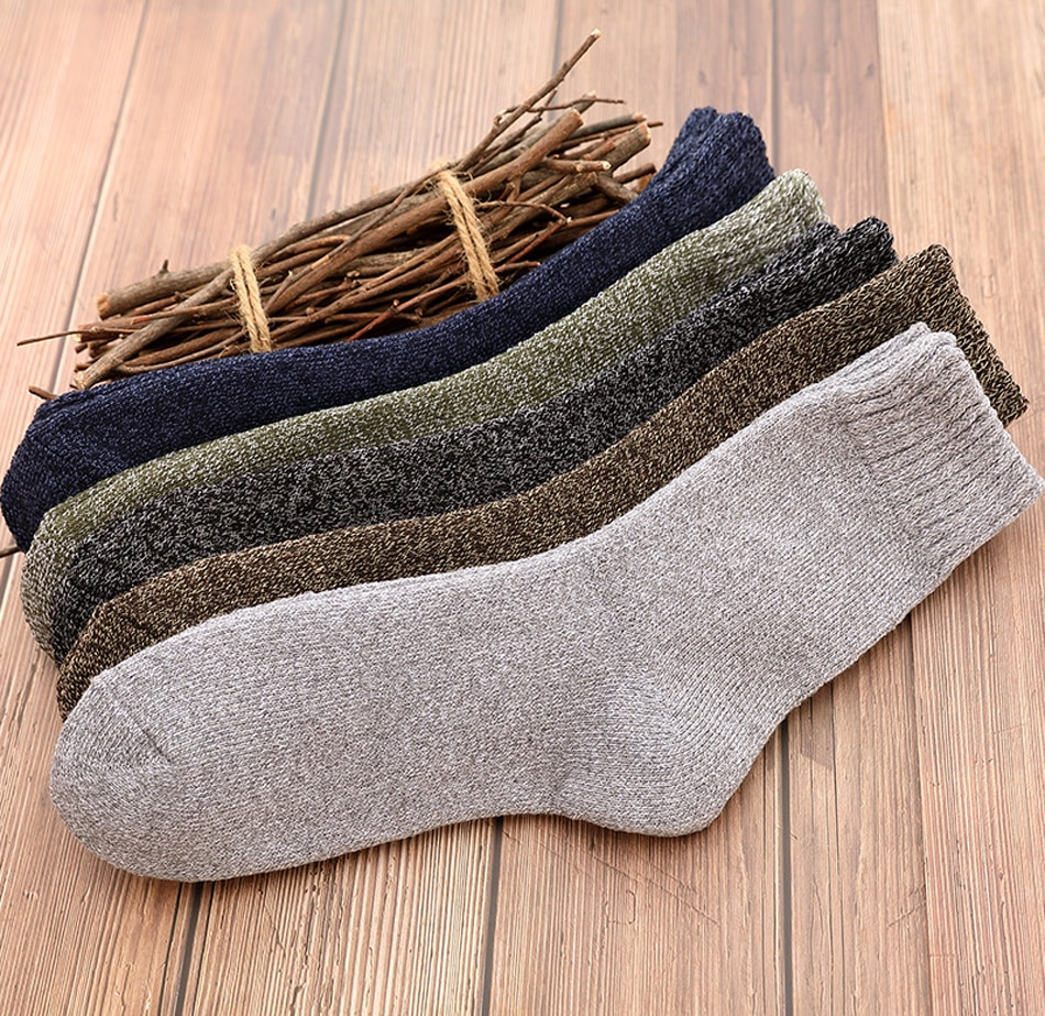 5 Pairs Thicken Wool Socks