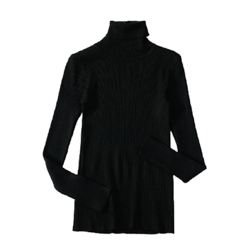 Turtleneck Women Sweaters Jumper Soft Warm Pull
